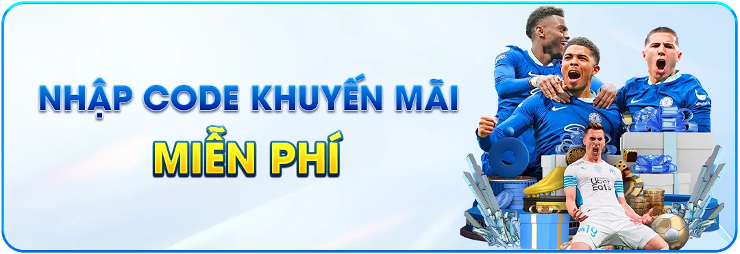 nhập code khuyến mãi