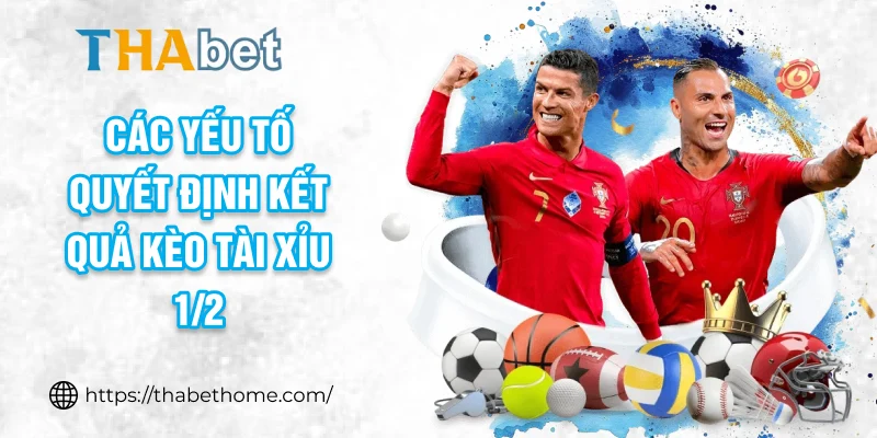 Các yếu tố quyết định kết quả kèo tài xỉu 1/2